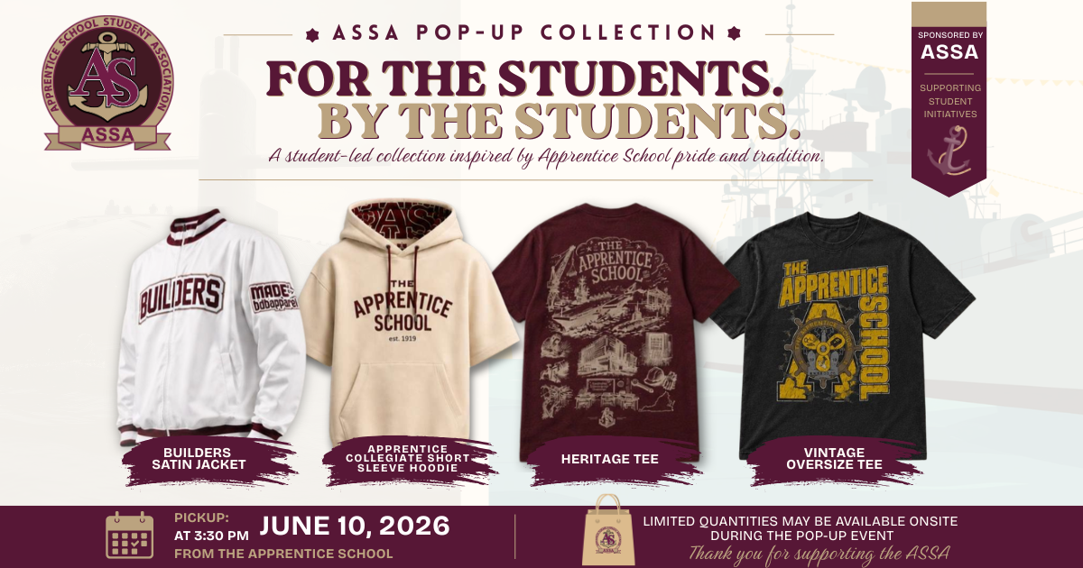 ASSA Apparel Pop Up Shop!