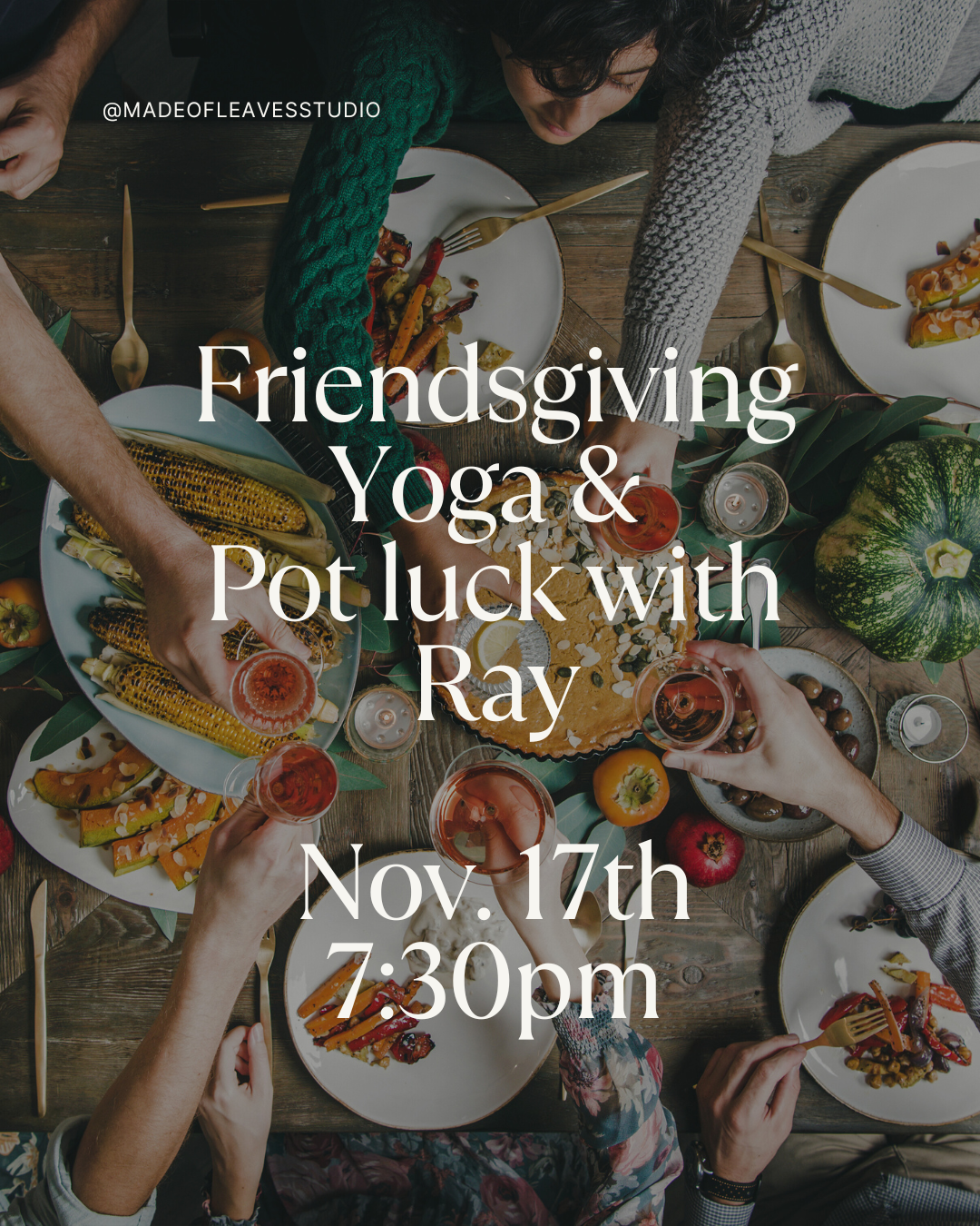 Friendsgiving Yoga with Ray