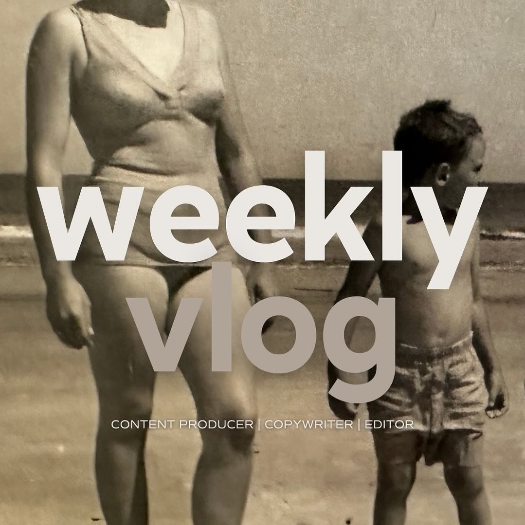 In this week&rsquo;s vlog&hellip; loss!
If you follow my newsletter, you already know about this but a few weeks, my grandmother passed away unexpectedly. It had been a while since I&rsquo;d experienced the kind of grief that has come after and jumpi