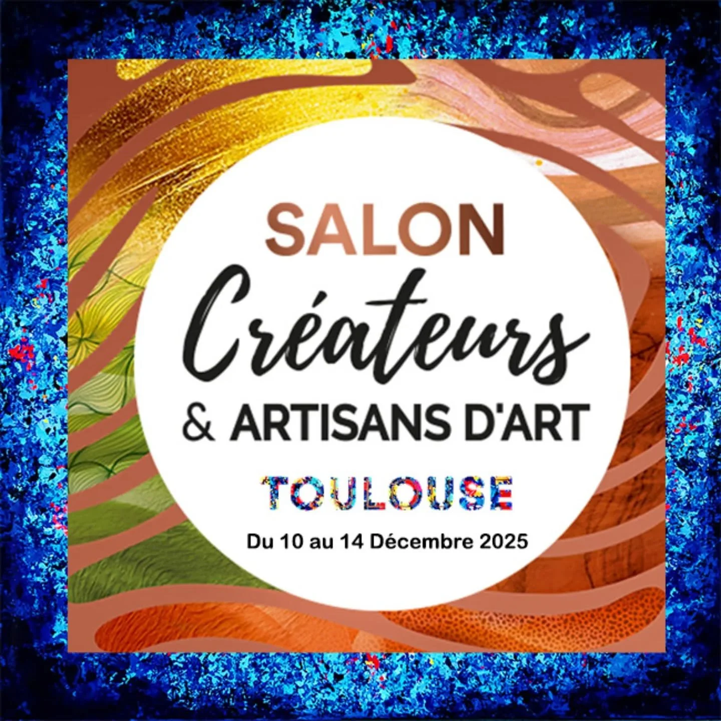 ✨ Salon des Cr&eacute;ateurs &amp; de l&rsquo;Artisanat &ndash; Toulouse ✨
📍 MEETT &ndash; Parc des Expositions
📅 Du 10 au 14 d&eacute;cembre 2025

Je suis ravie d&rsquo;annoncer ma pr&eacute;sence au Salon des Cr&eacute;ateurs et de l&rsquo;Artisa