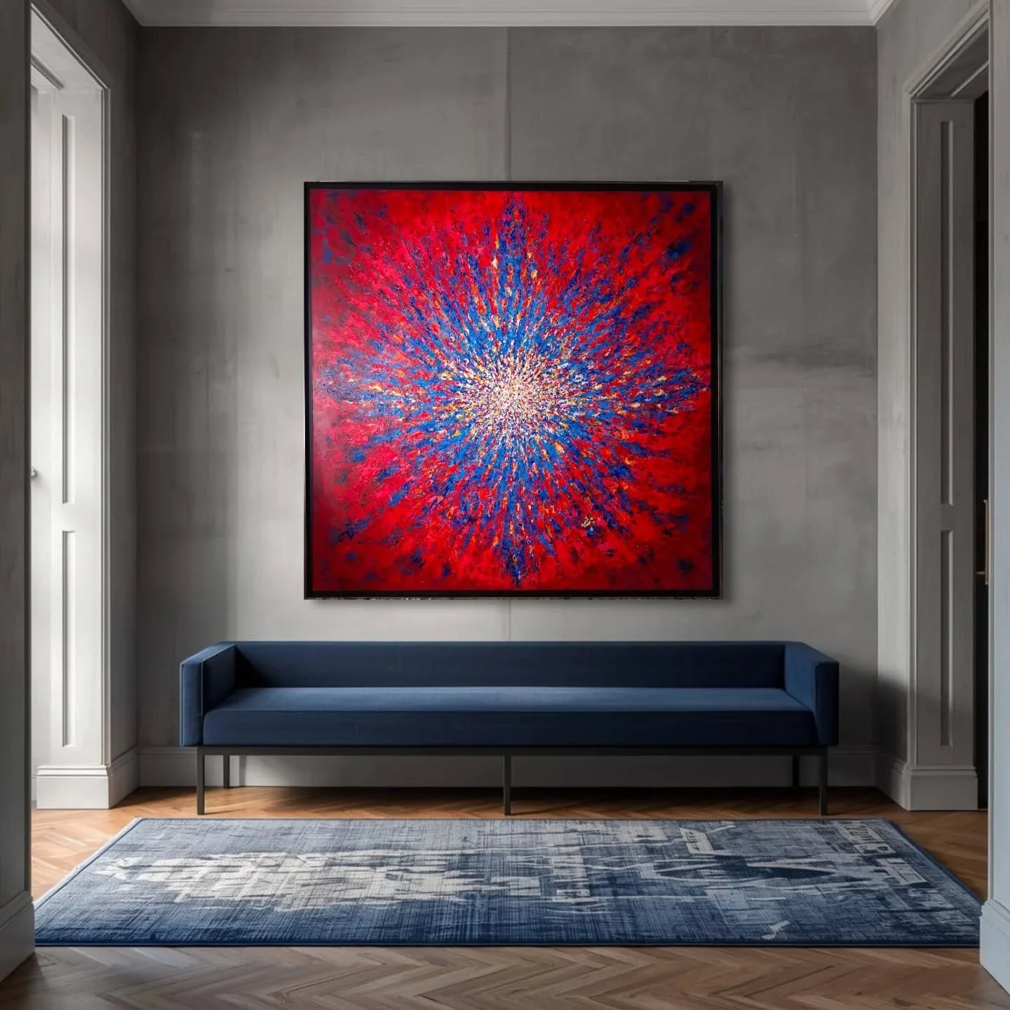 Orion - Le myst&egrave;re ✨️
140x140 cm

Une oeuvre hors du temps qui transforme l'espace et ouvre une porte vers l'infini.

Elle est pour vous ? Contactez-moi en Mp 🙏

#artforsale #luxuryinteriordesign #artistecontemporain #Clemb #Cosmicart