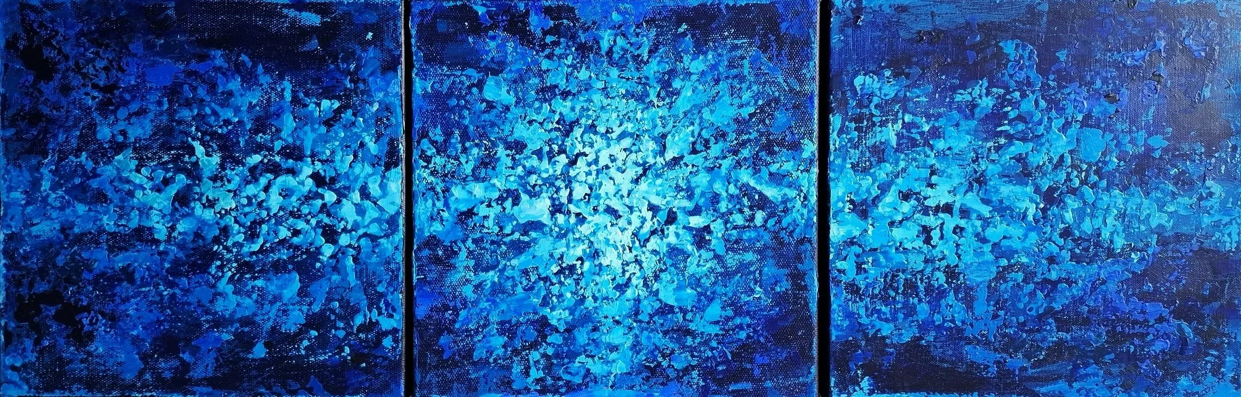 Neptune - Triptyque
30*30cm
Technique Mixte