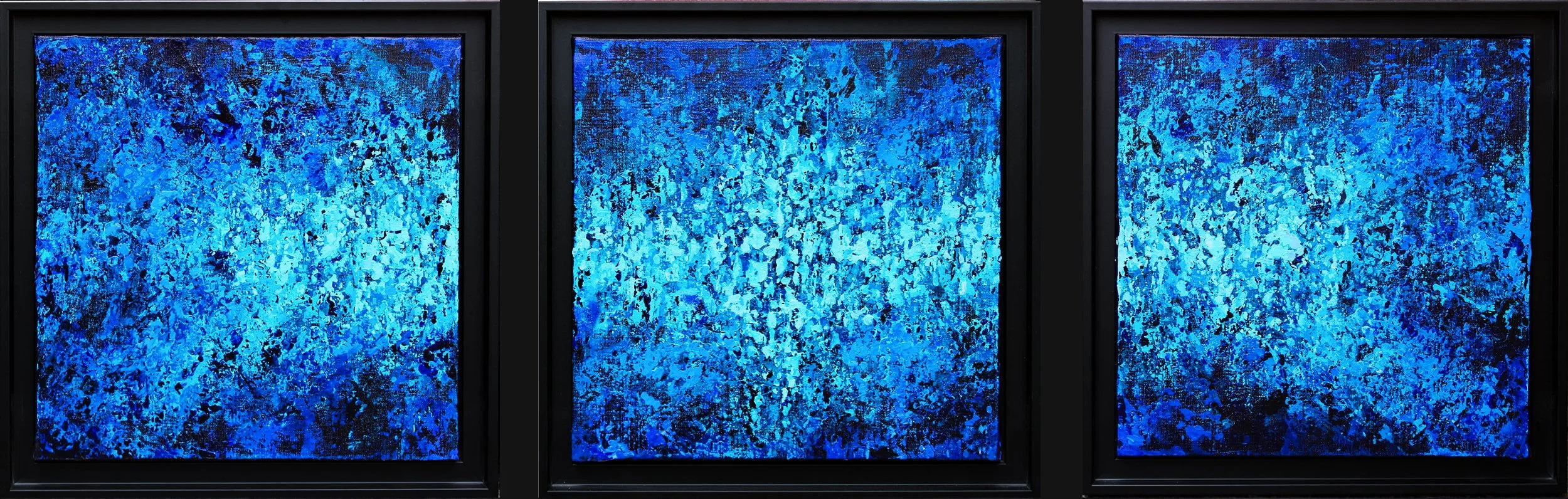 Neptune - Triptyque
40*40cm
Technique Mixte