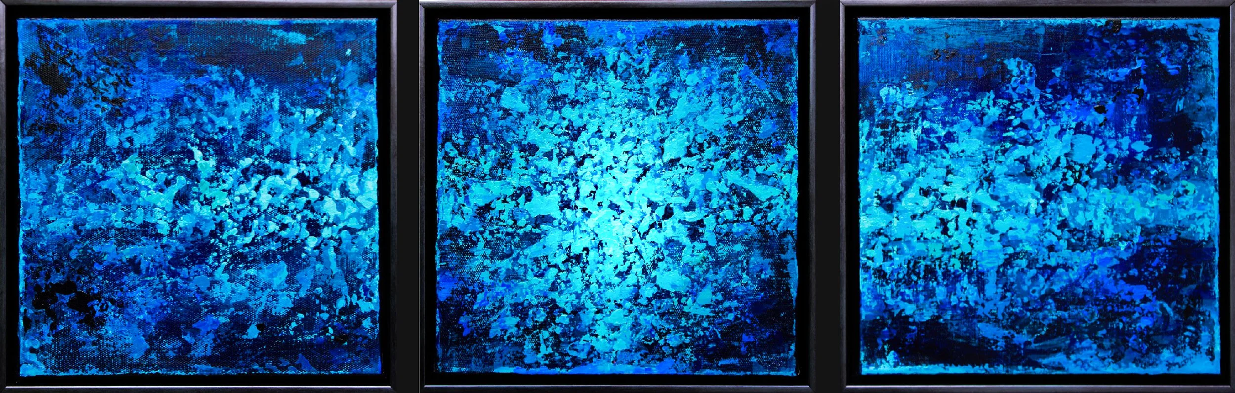 Neptune - Triptyque
30*30cm
Technique Mixte