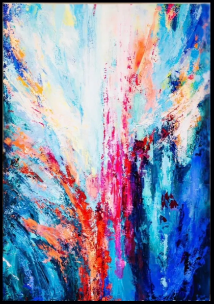 Cosmic Love II
120*170 cm
Acrylique sur Toile