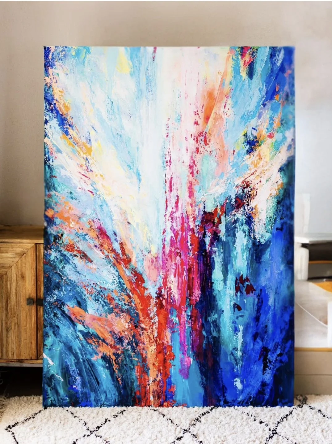 Cosmic Love II
120*170 cm
Acrylique sur Toile