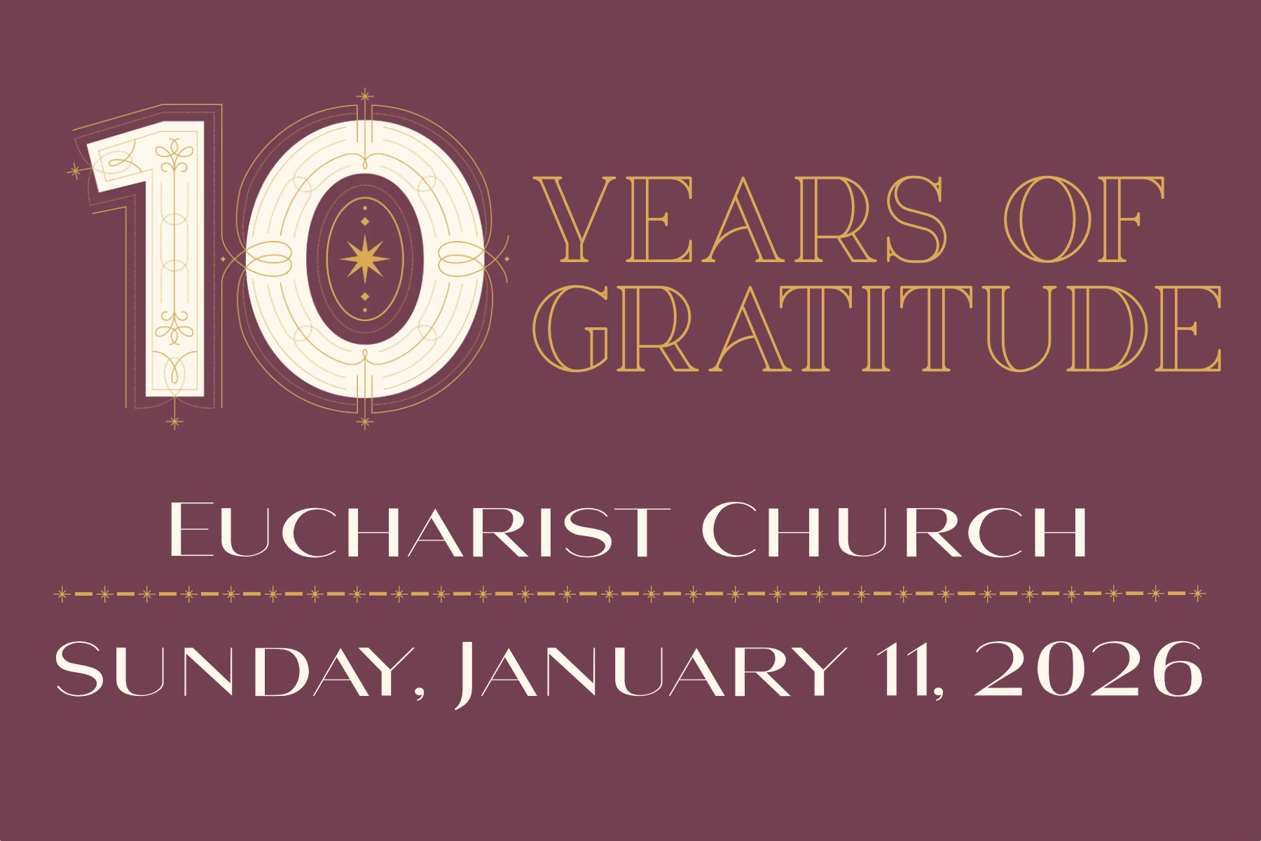 10 Years of Gratitude