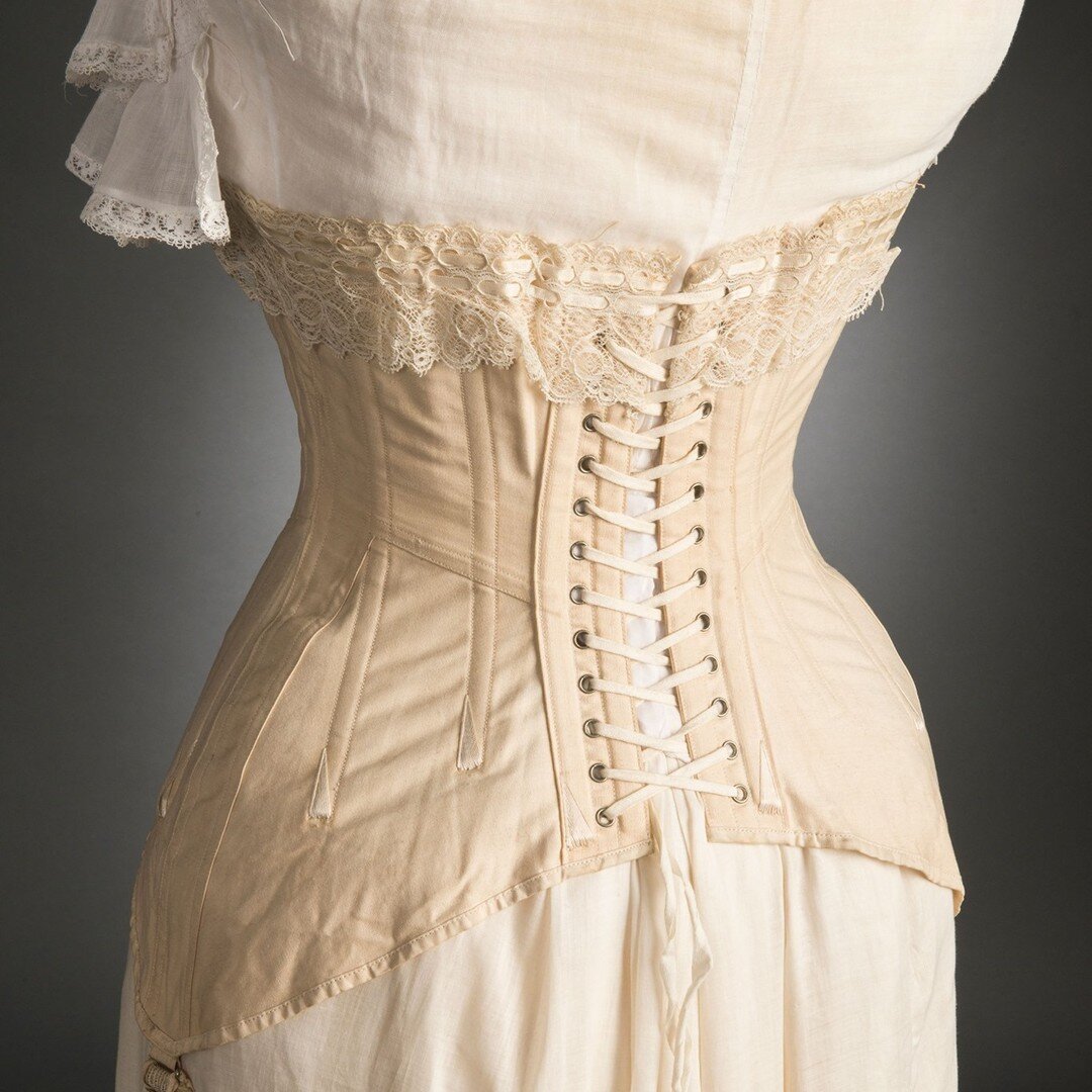 For #fashionfriday let's explore the corset...
During the 19th century, women (and sometimes men) would wear corsets to mold their natural figures into what was the fashionable shape of the time. While corsets achieved the shape sought after, they al