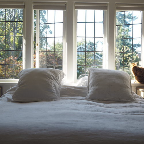 Our cosy master bedroom