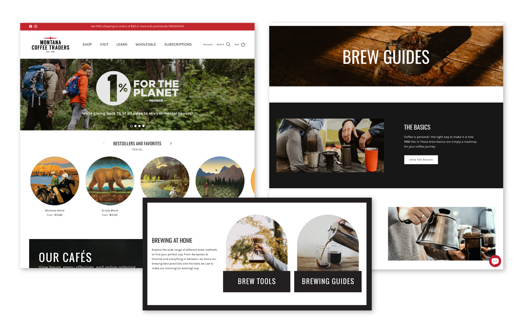 Montana Coffee Traders Website