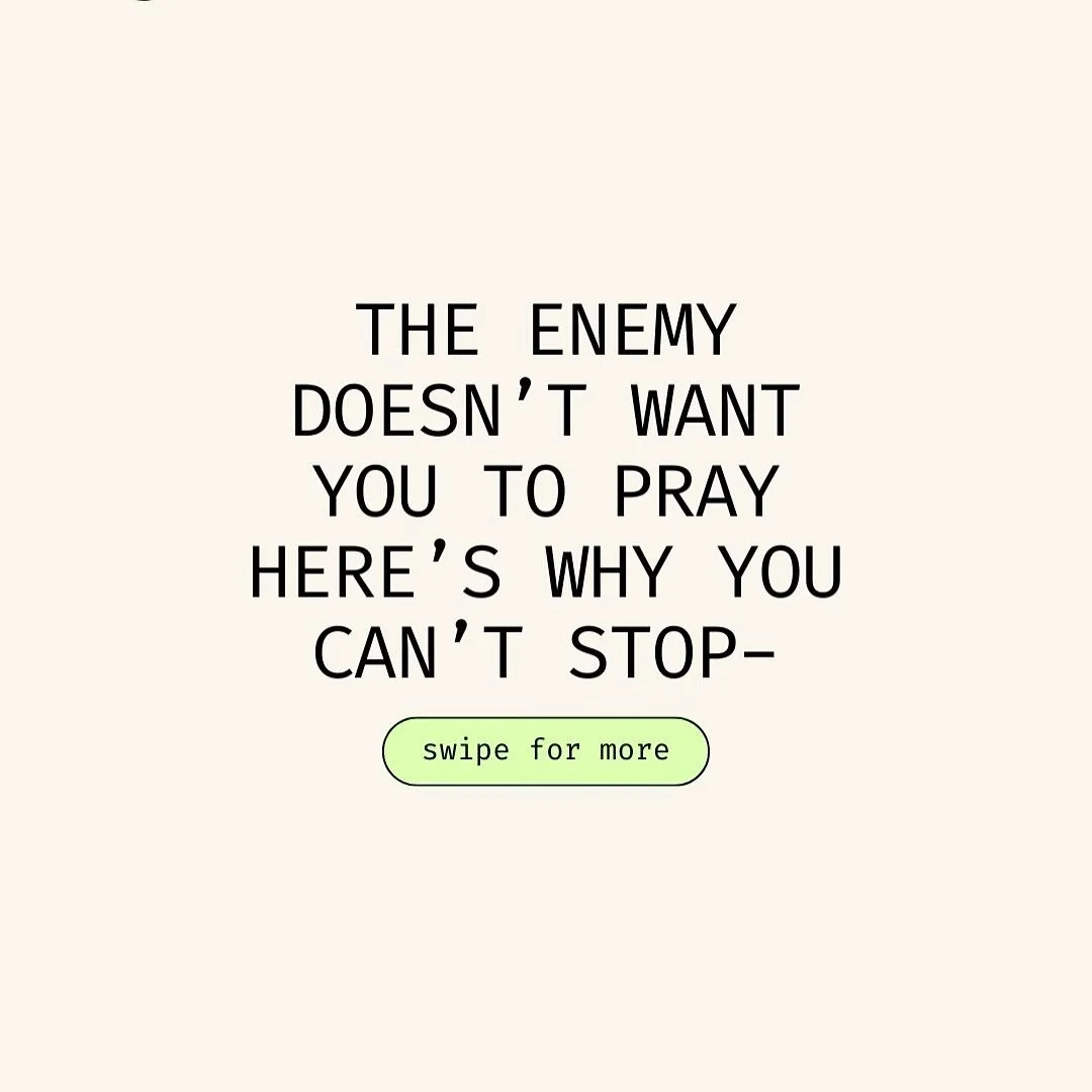 Prayer may feel small, but it shifts everything. Heaven moves, faith rises, and peace replaces anxiety. The very fact that it feels like a fight is proof of how powerful it is.

Don&rsquo;t quit now&mdash;your words matter more than you know.

Watch 