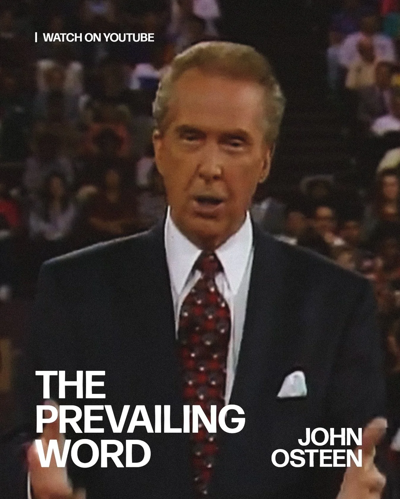 No matter what&rsquo;s coming against you, God&rsquo;s Word will always prevail.
This classic message from my dad, The Prevailing Word, is now up on the John &amp; Dodie Osteen Legacy Channel.