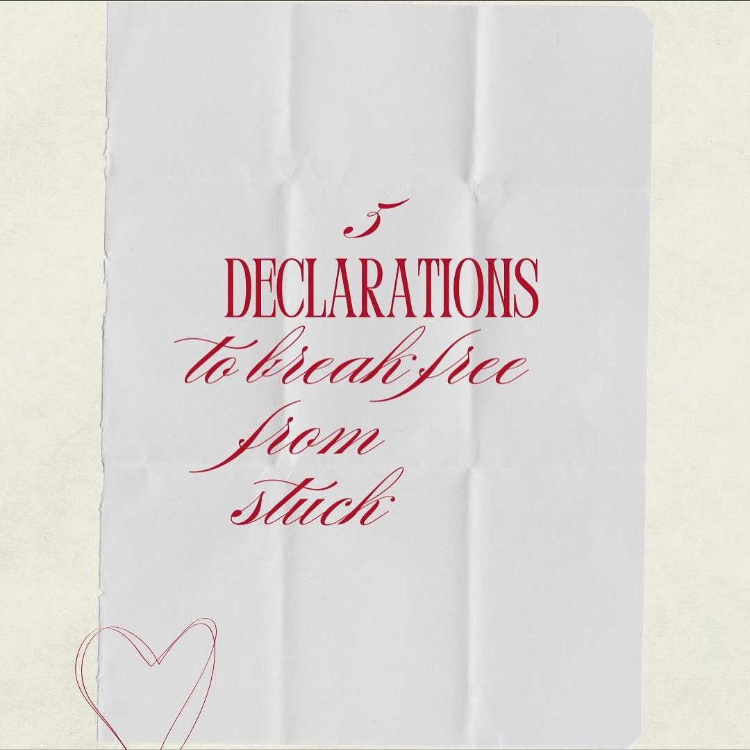 The change you&rsquo;re praying for often starts with how you think.
These declarations are a way to renew your mind, build faith, and remind yourself of who you are in Christ.
Watch Three Mindsets That Keep You Stuck (and How to Break Free) for the 