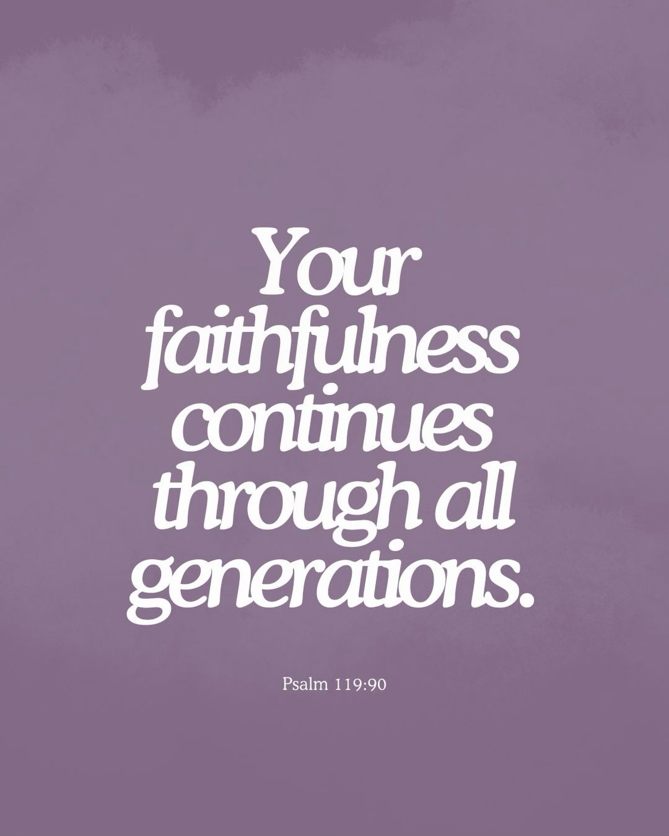 Yes it does! Have you seen His faithfulness in your life?