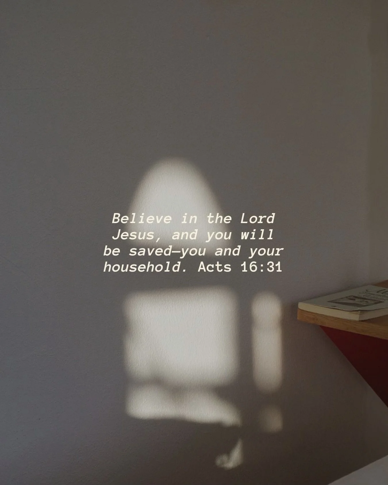 Believe.
That&rsquo;s where everything begins.

Not just for you&hellip;
but for your household.

I&rsquo;m believing with you today.