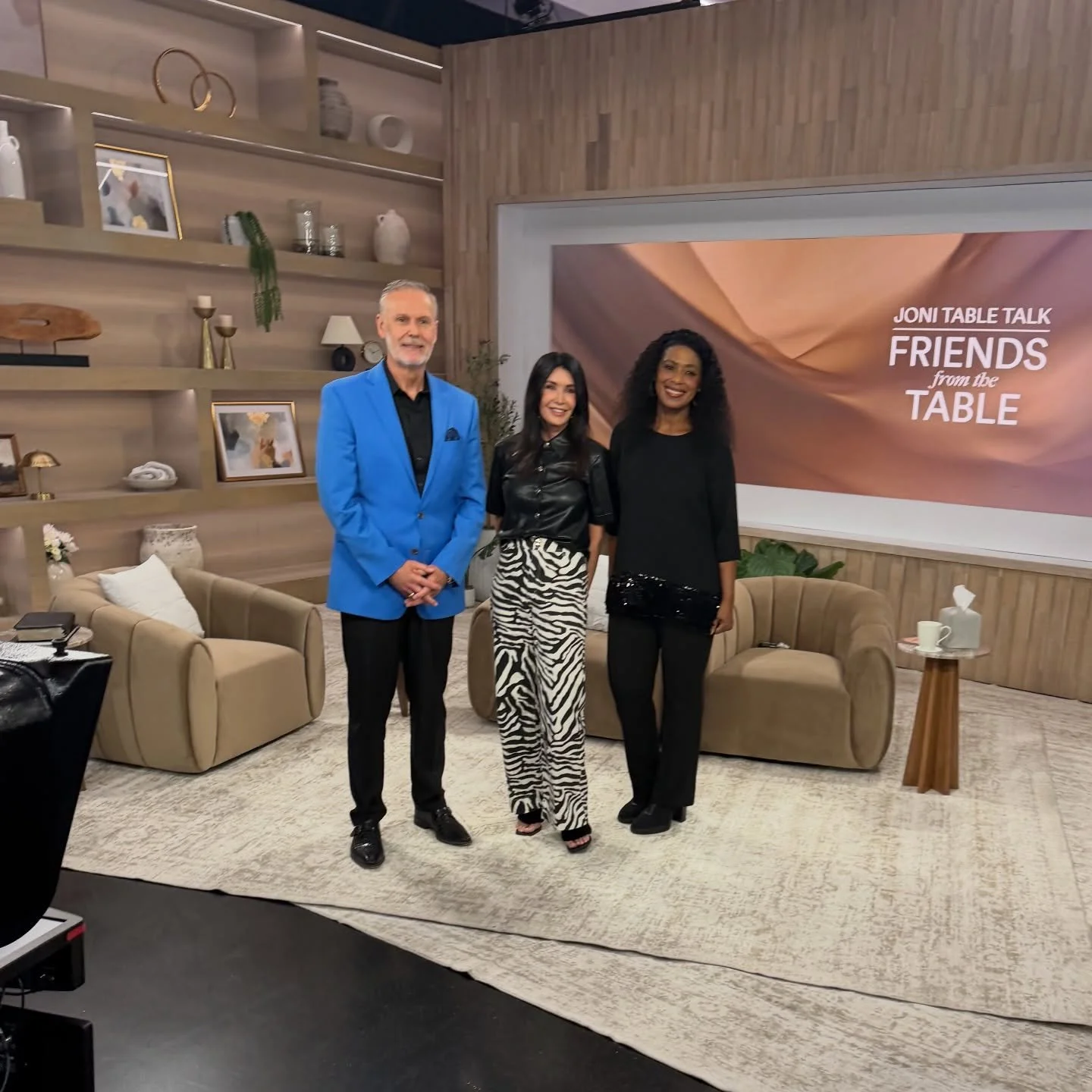 Had such a great time recording Joni Table Talk Friends from the Table. Love the Daystar Fam❤️