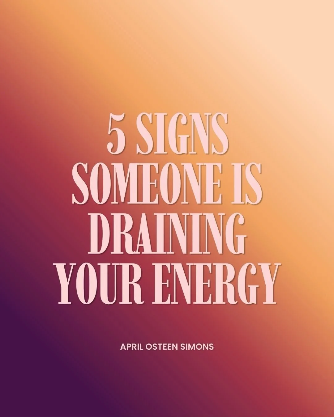 It&rsquo;s not about cutting people off.
It&rsquo;s about noticing what it&rsquo;s costing you.
Full episode on YouTube.