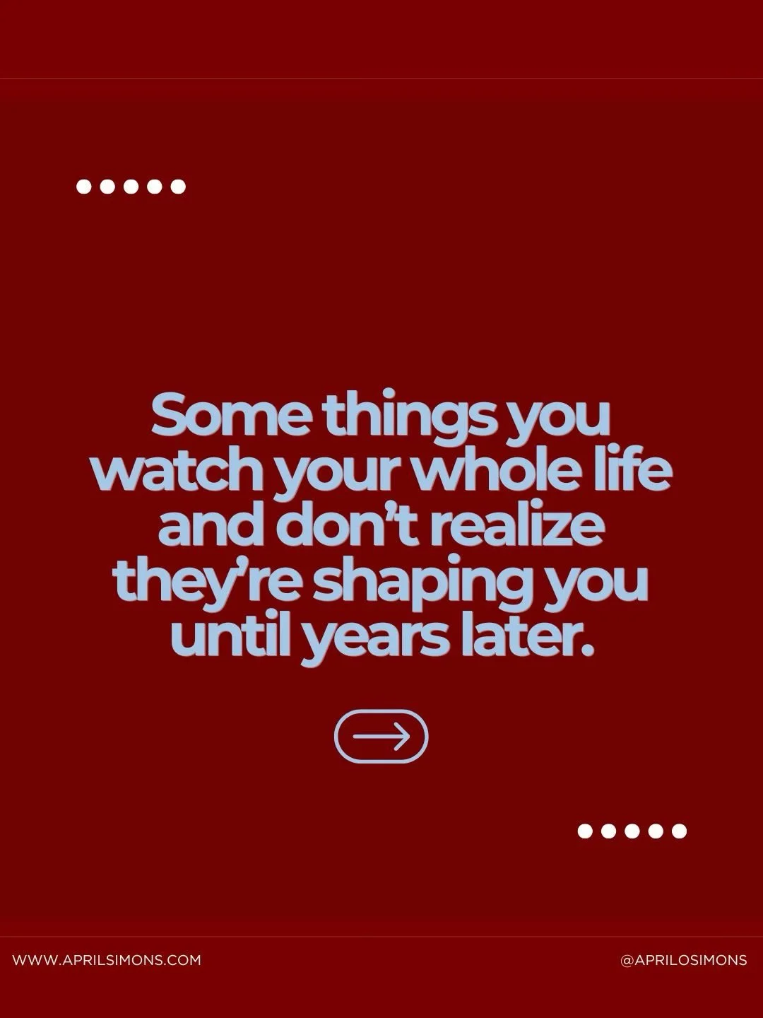 Some lessons you don&rsquo;t learn from a book. You learn them by watching someone live it out right in front of you. New episode is up now. Link in bio.