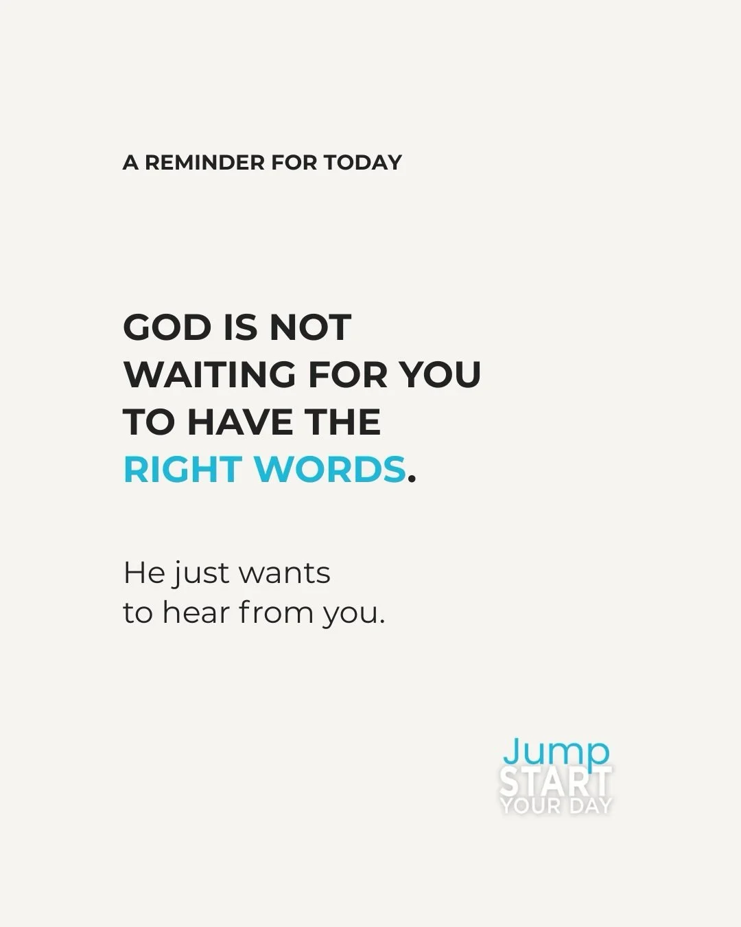 There is so much freedom when you realize God just wants to hear from you. Not the polished version of you. Not the version that has it all together. Just you.
That kind of prayer changes your whole morning. And honestly, your whole day.
New episode 