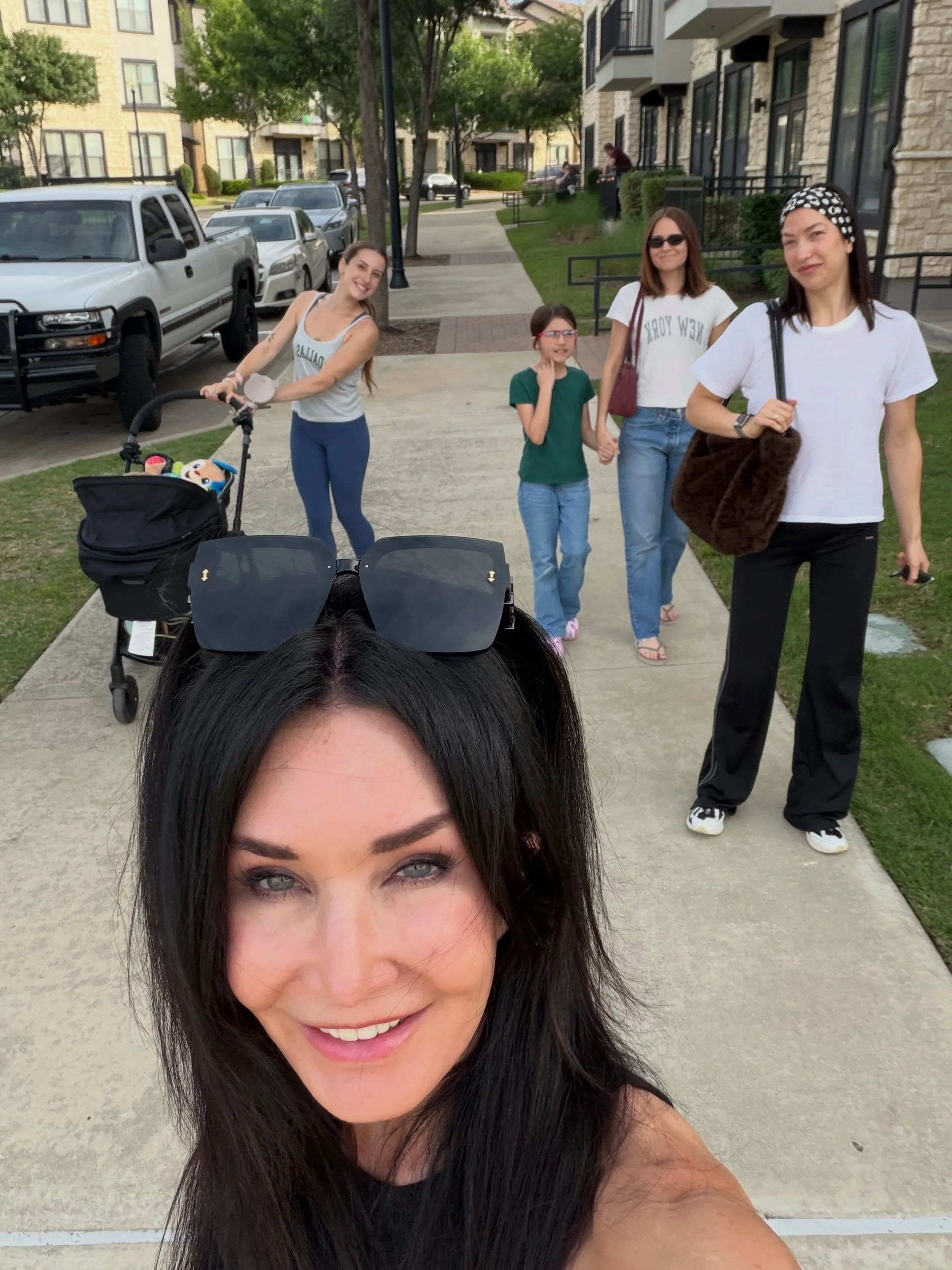 Strolling with some of my faves❤️