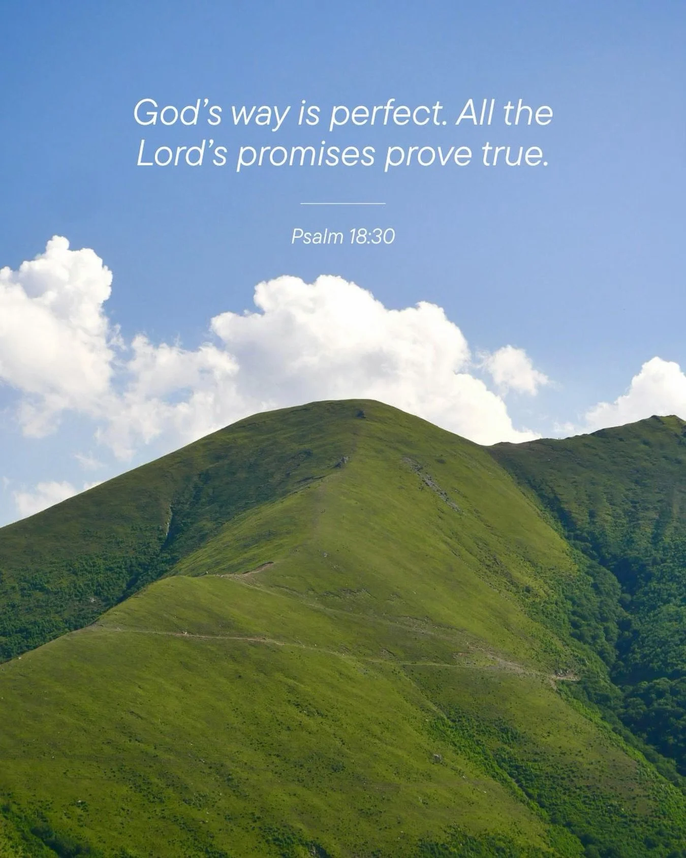 He is faithful to His Promises.