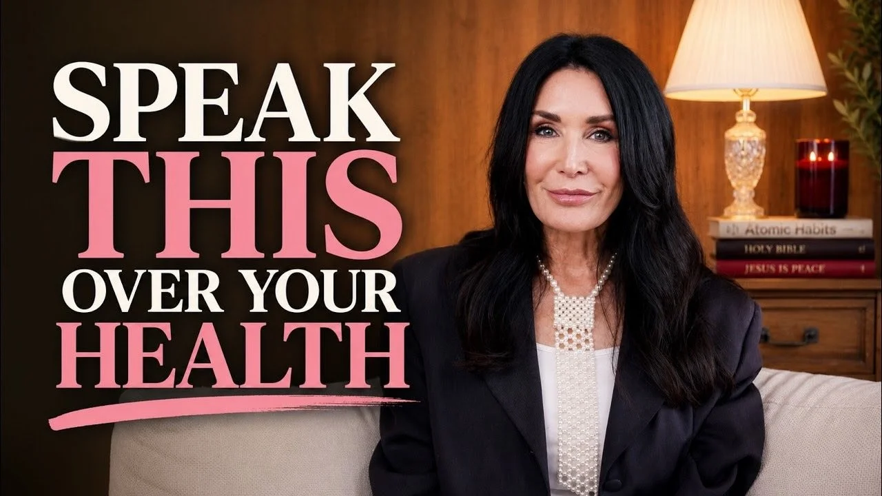 NEW Video is up! Psalm 107:20 says He sent His word and healed them. Past tense. Certain. Complete. That word is still active and it is still working.

Today I am speaking declarations over your health and your body. Say these out loud with me wherev