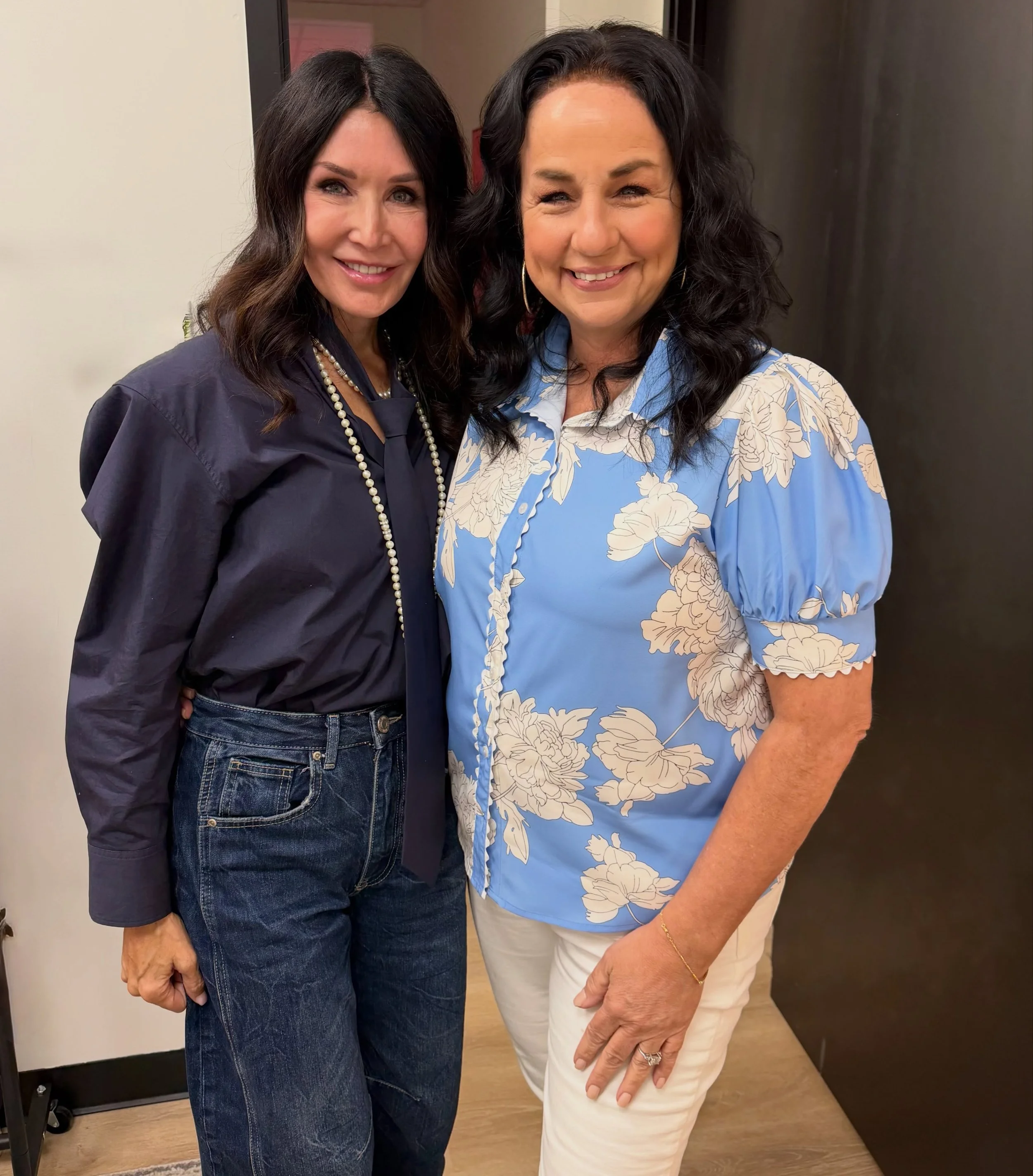 Loved being with @carlashellis on @reallyfemininepodcast Love her❤️