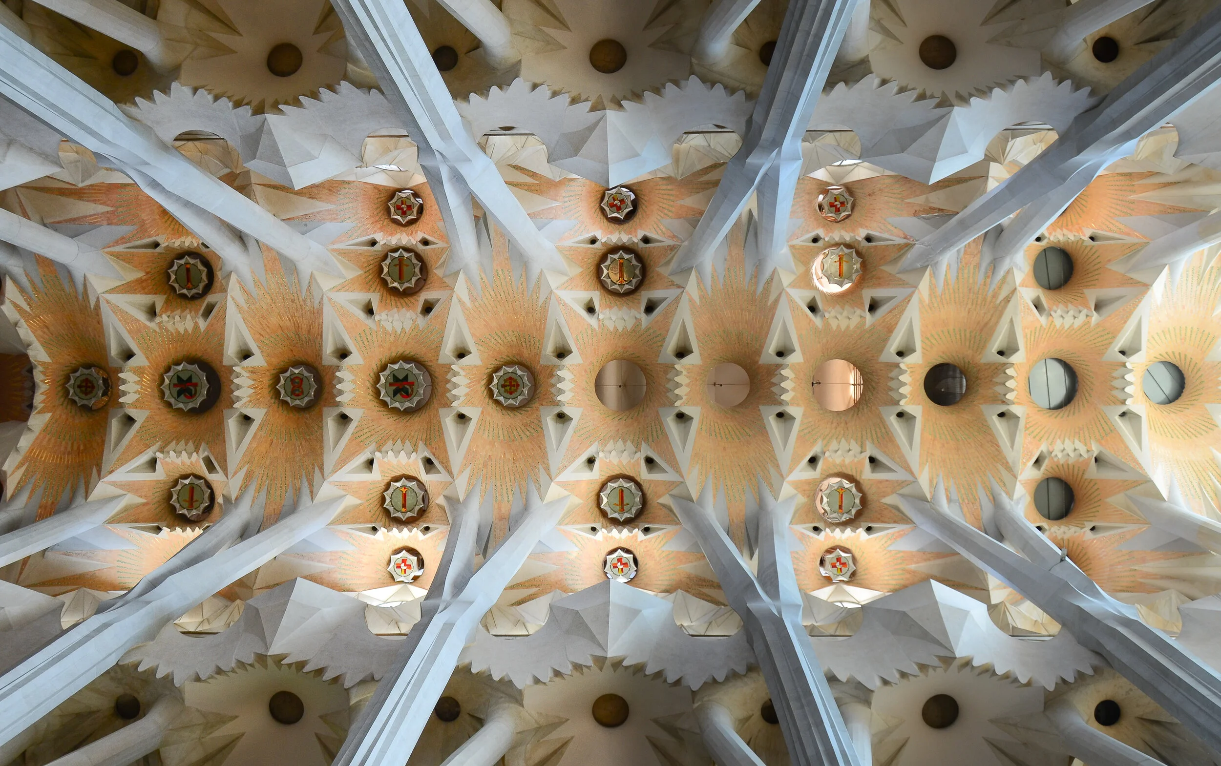 La Sagrada Familia Ceiling
