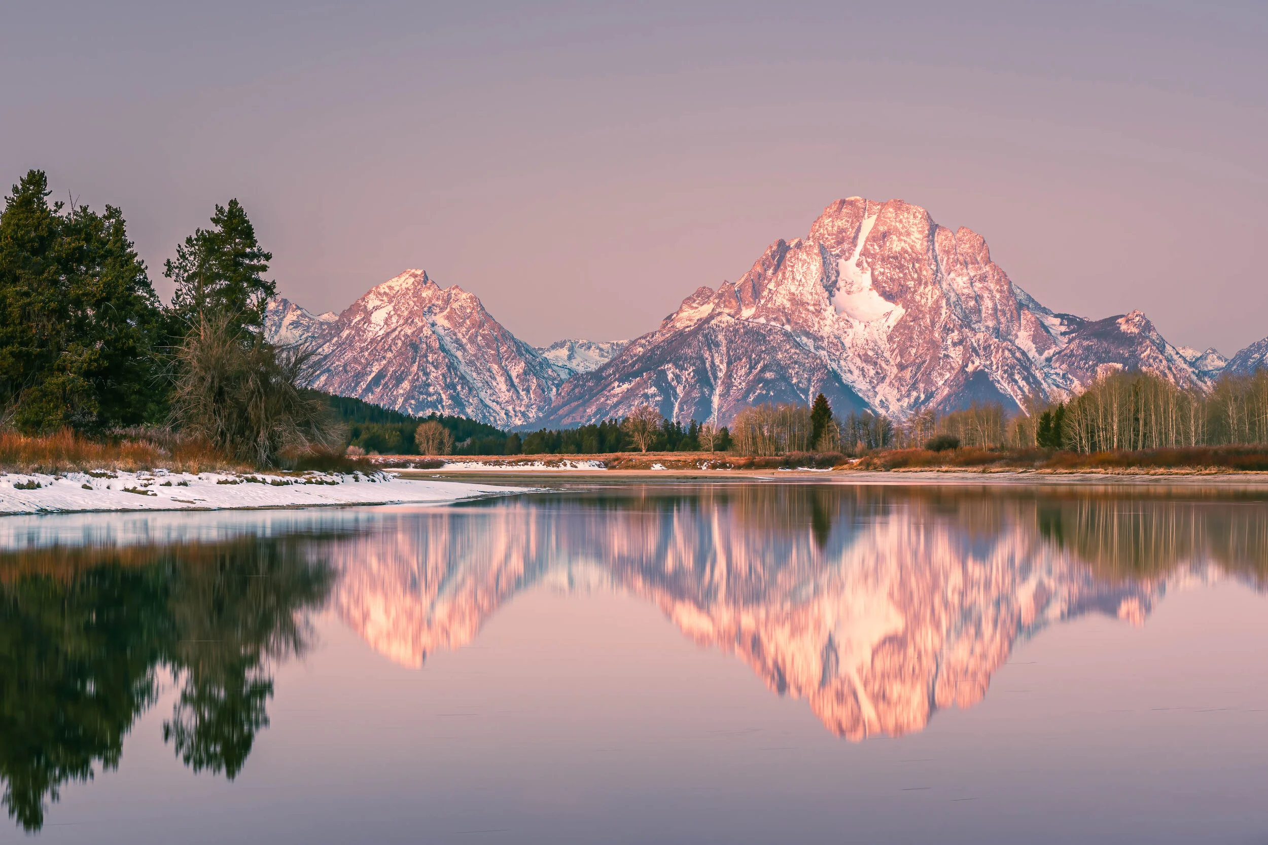Oxbow Bend Sunrise