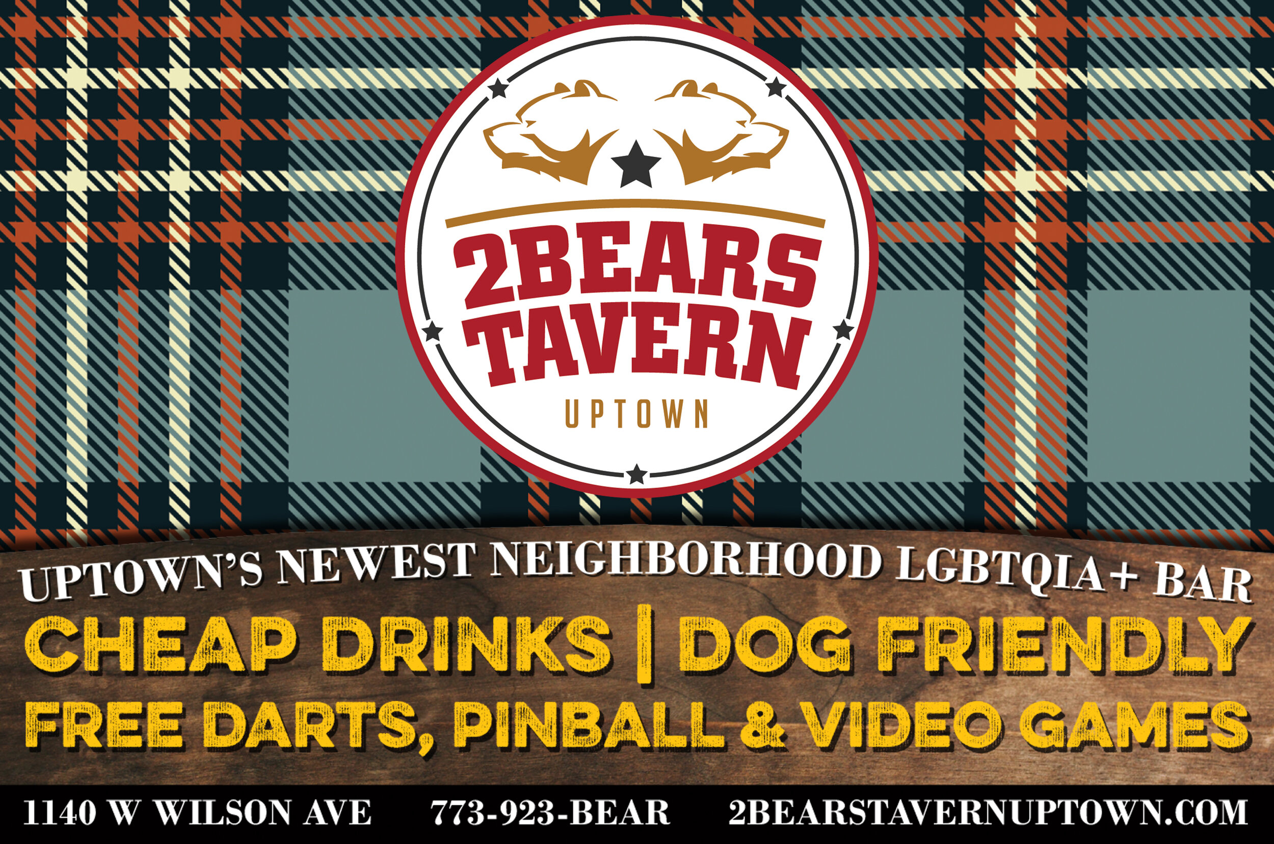2Bears Tavern Uptown Opens Fall 2021