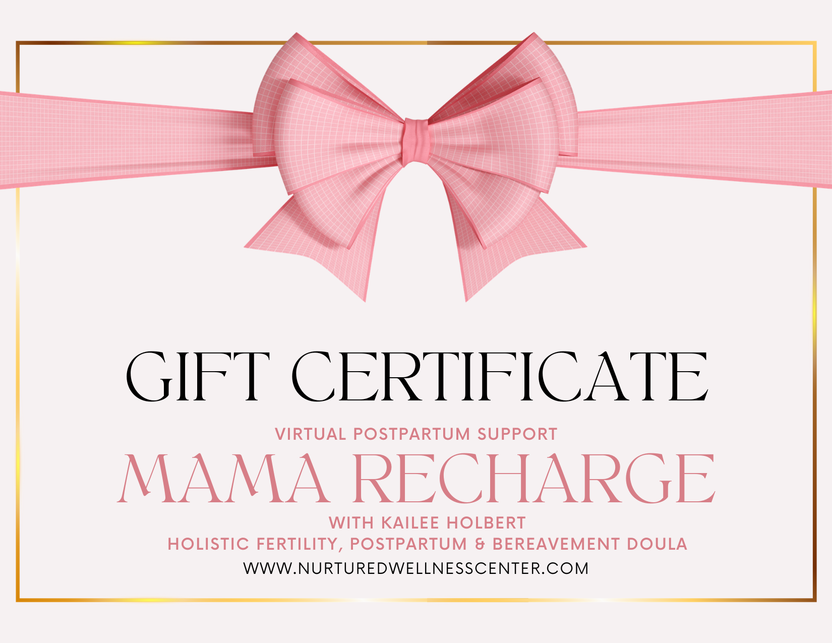Mama Recharge GIFT CARD