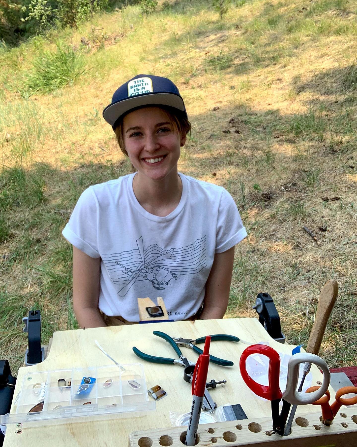 In college, when I wasn&rsquo;t working on graphic design projects or camping with friends, I was tucked away in the cozy metalsmithing studio in front of  its giant windows facing the fiery Montana sunsets. 

As challenging as I found metalsmithing,