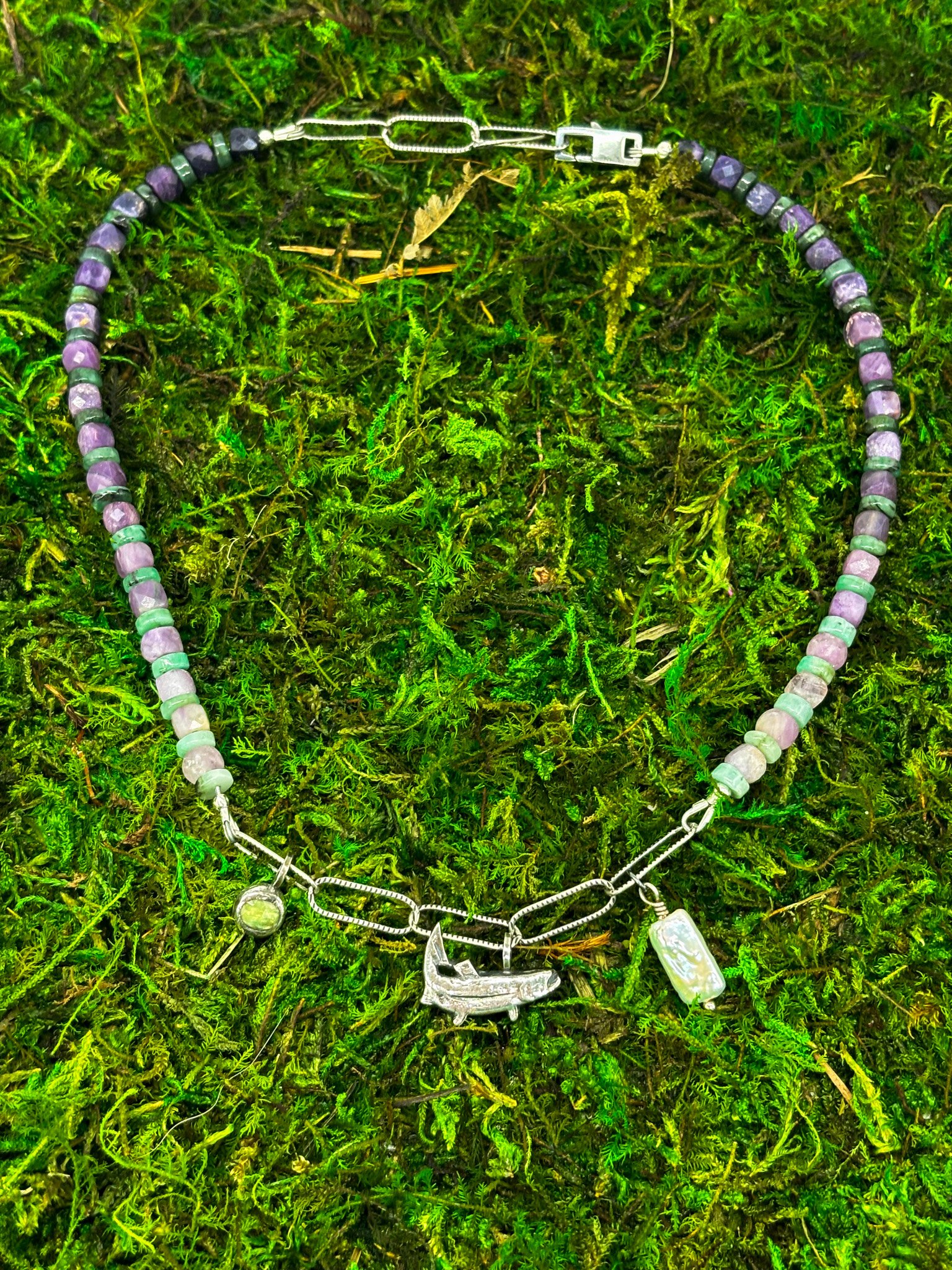 Tide Pool Charm Necklace