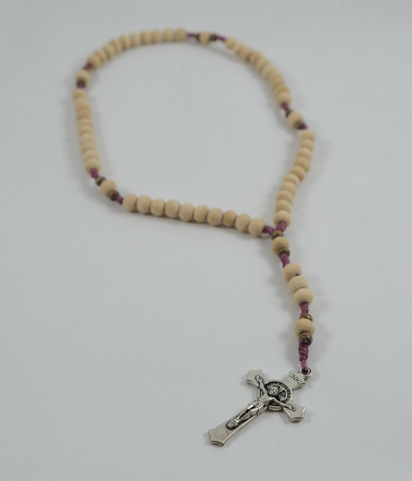 Rosary Necklace Virgin Wood | Catholic Rosary Cross Wood | Mens Rosary  Necklace Woods - Necklace - Aliexpress