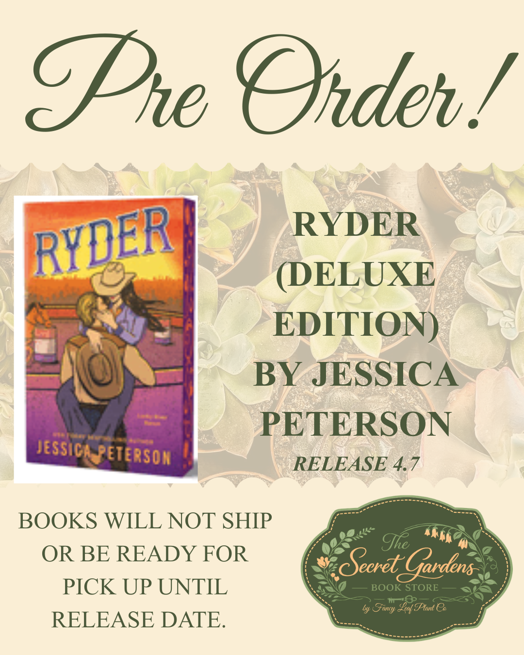 Preorder Ryder by Jessica Peterson