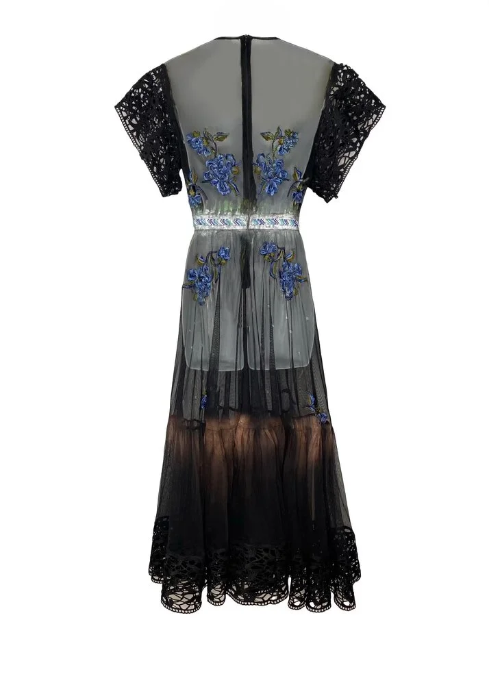 sachin and babi light blue dress Casual Dresses for Women main image 1