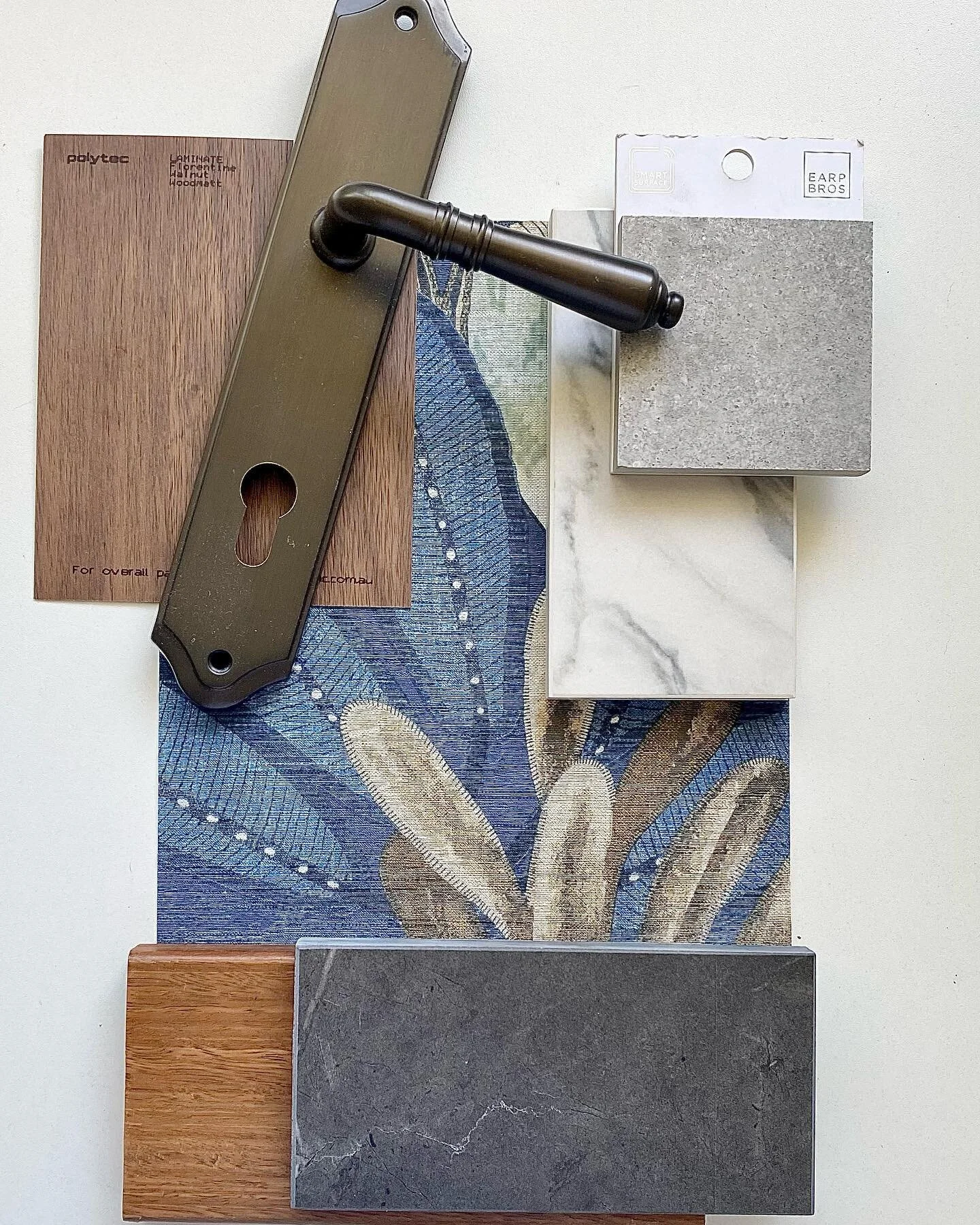 Concept development ft. textured wallpaper destined for a big, open wetroom. ☑️ 🍂