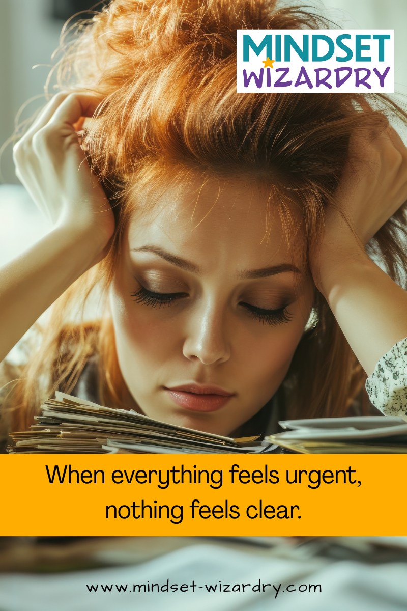 When Everything Feels Urgent, Nothing Feels Clear