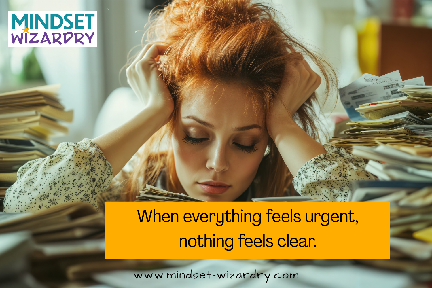 When Everything Feels Urgent, Nothing Feels Clear