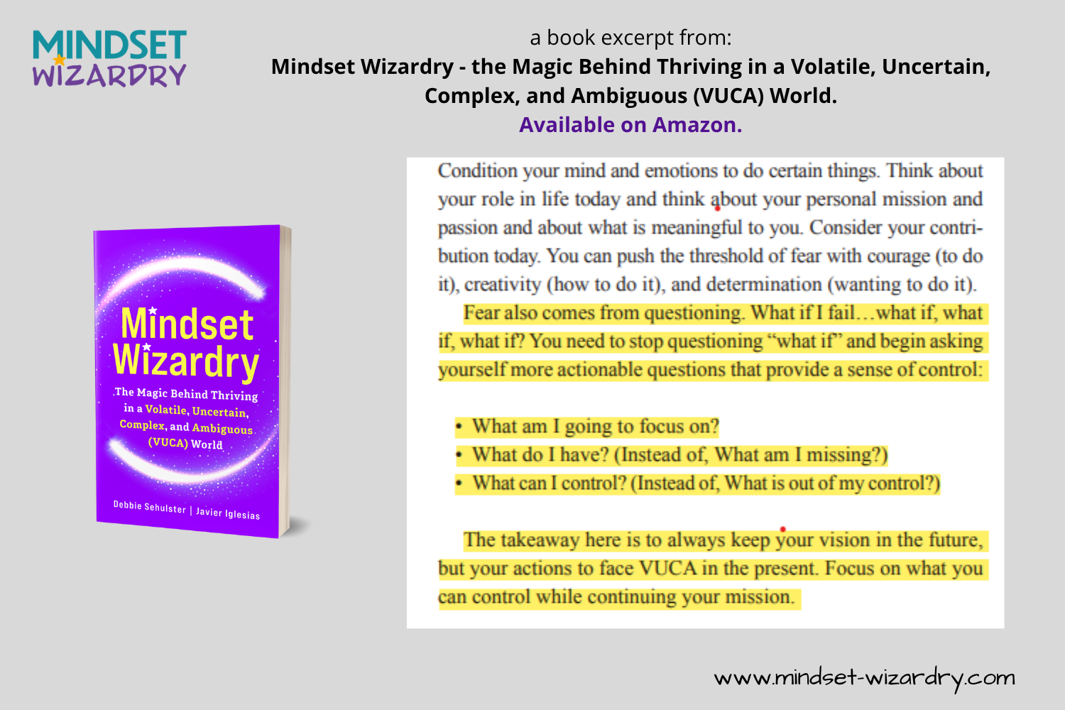 Book Excerpt 1 - Fear