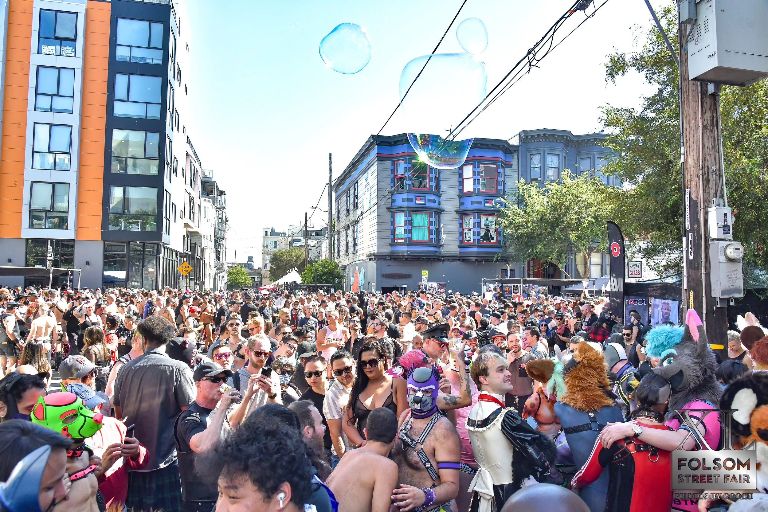Folsom Street Fair crowd