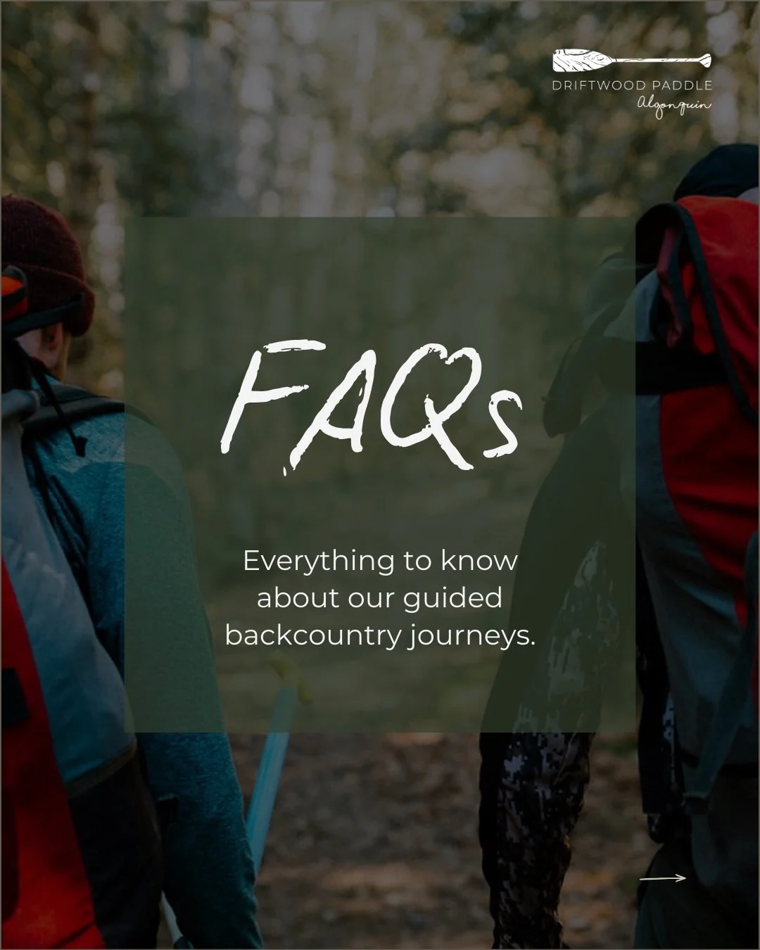 Thinking about a guided backcountry canoe trip but not sure what to expect? 🛶🌲

From what to pack, to what a typical day in the backcountry actually looks like, we&rsquo;re answering the most common questions we hear about our guided trips into Alg