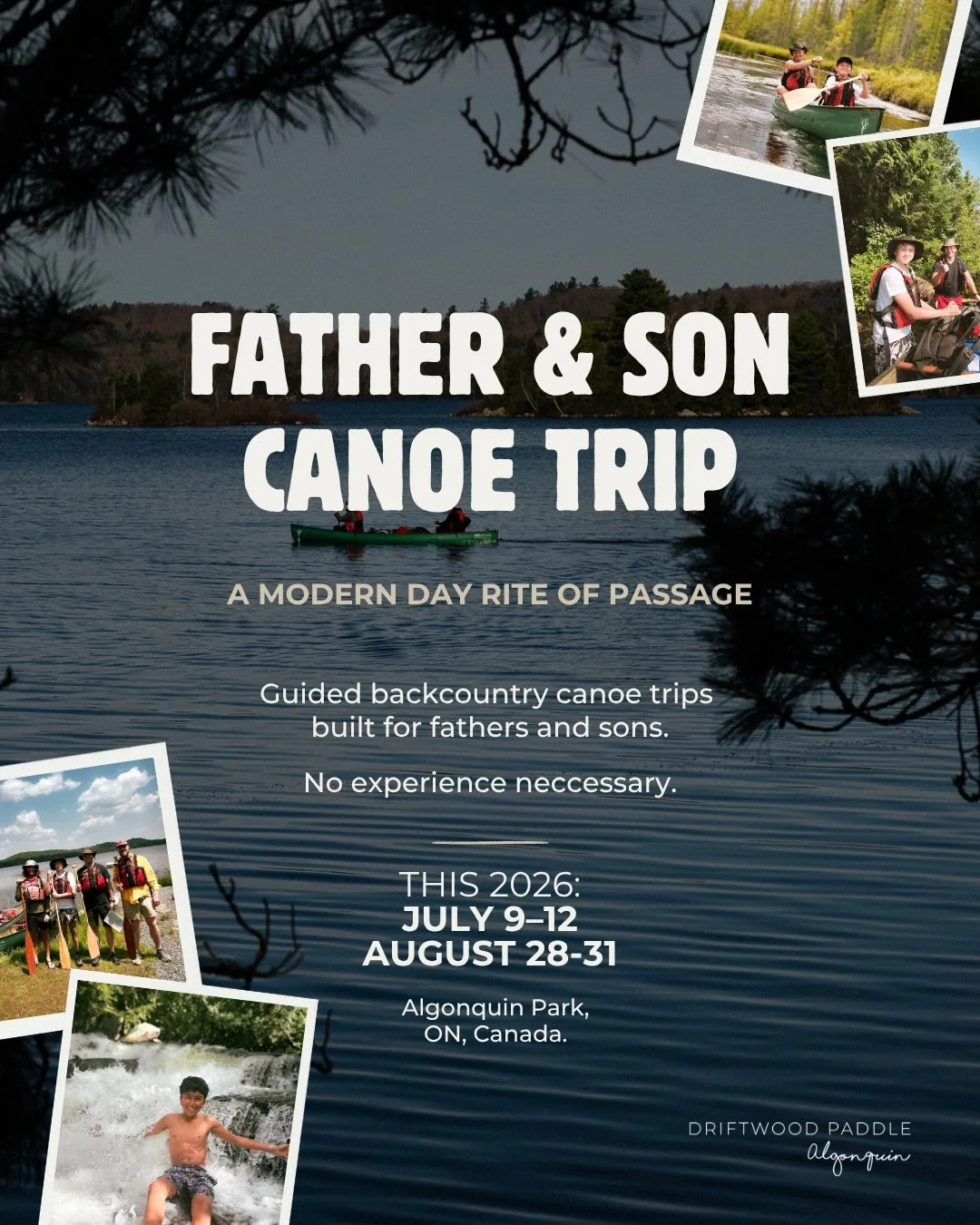 There's something about being on the water &mdash; no screens, no distractions, nowhere to be &mdash; that opens things up between a father and his son in a way that everyday life doesn't.

This is a space we're building intentionally &mdash; because