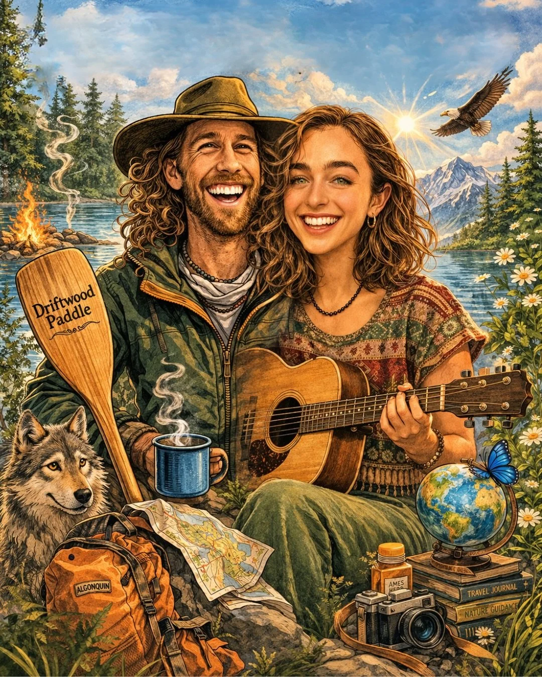 Hello fellow drifters and dreamers!

Meet the heart of Driftwood🌲⛺️

We&rsquo;re Chris and Ella&hellip;partners in life, in work, and in a shared calling to empower people to reconnect with what matters most: the wild.

To explore the wilderness of 