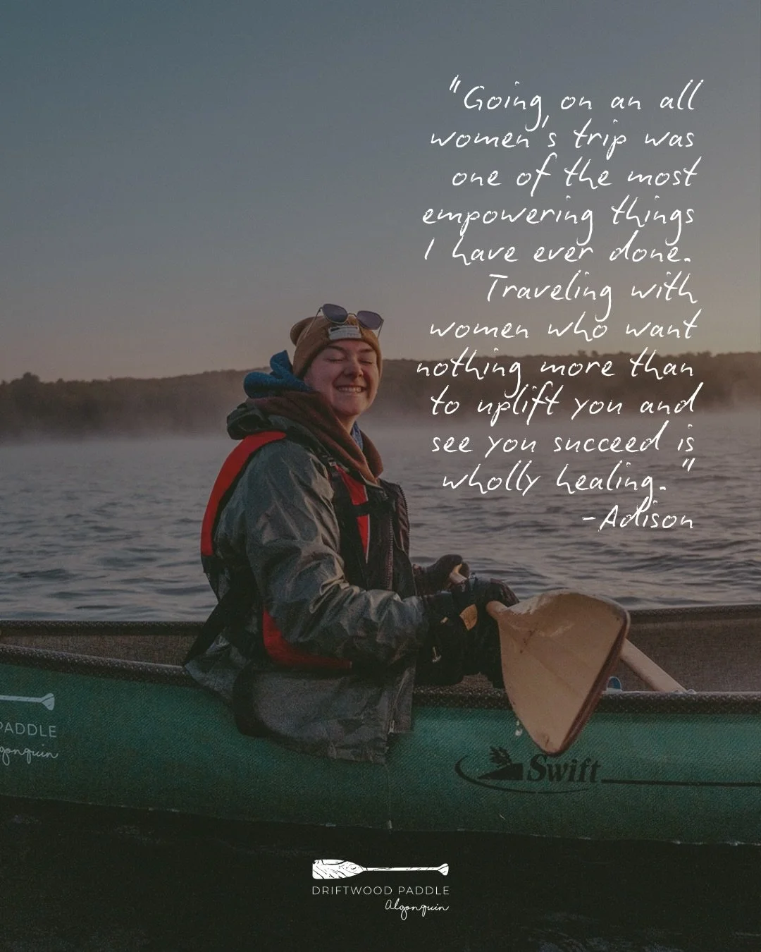 The Wild Woman lives within each of us.

She&rsquo;s the one who moves with the rhythms of the earth, trusts her own knowing, and feels most alive under the wide-open sky.

This August, we journey into Algonquin&rsquo;s backcountry to meet her again.