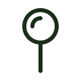 A green circular icon with a curved arrow inside, resembling a refresh or reload symbol.