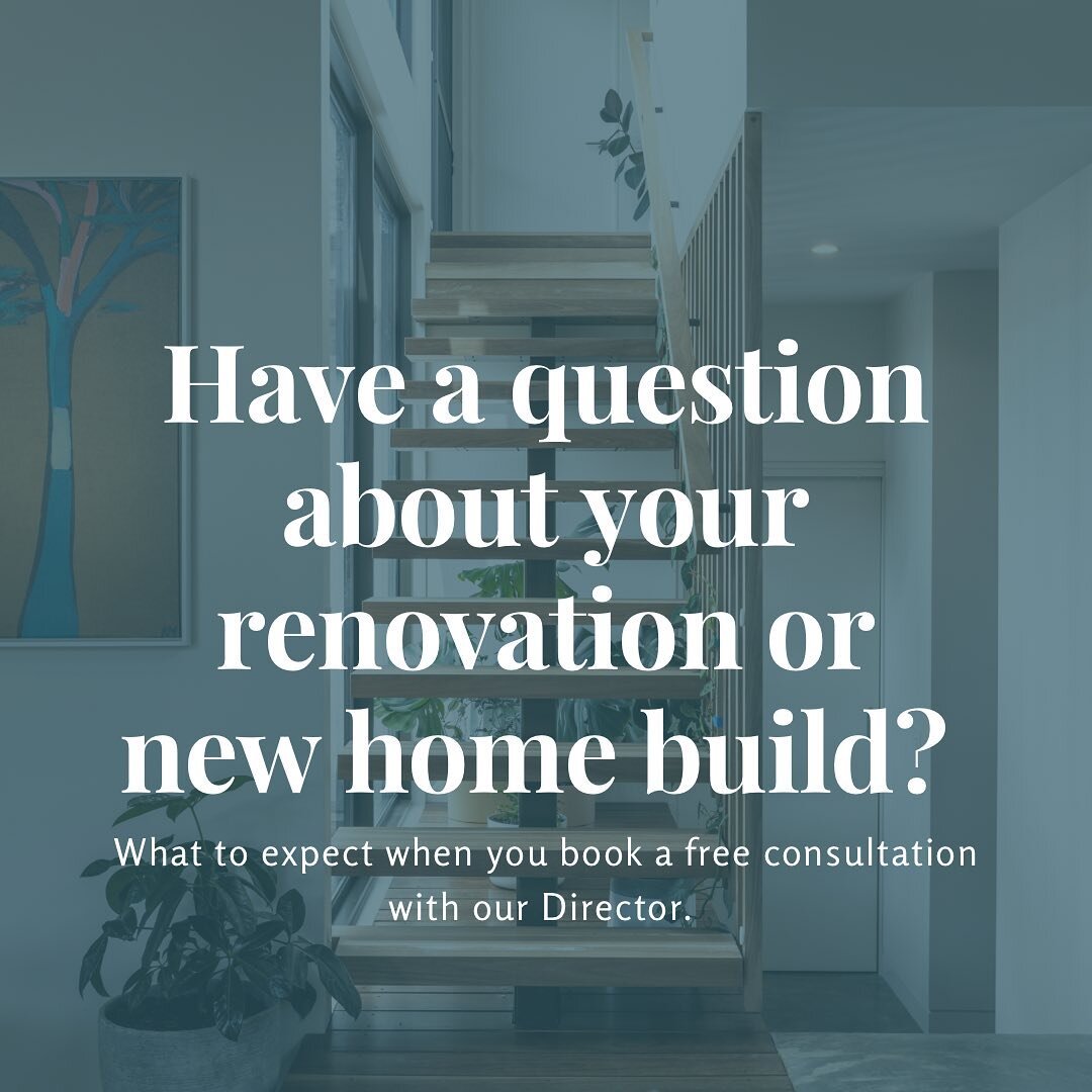 Thinking about renovating or building a new home in Geelong and have questions? 🏡📝⁉️

We&rsquo;re here to assist! ✨

Click the link in our bio to schedule a complimentary one-on-one consultation where we can set you on the path to successful projec