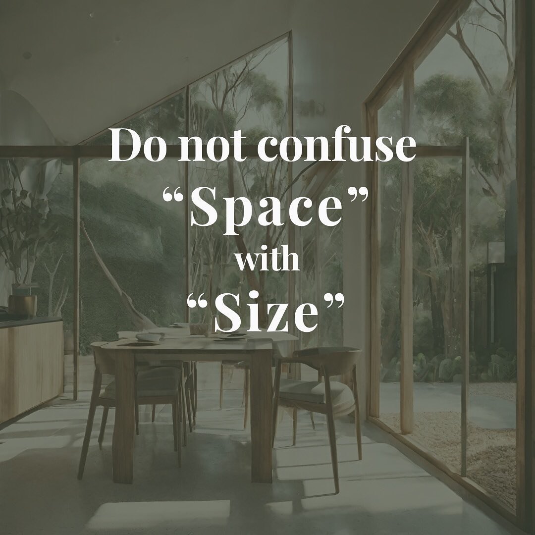 &ldquo;Space and size in architecture speak two different languages. 

A well-designed home transcends the boundaries of its physical footprint, offering more by championing efficiency, sustainability, and ecological stewardship. It centers the clien