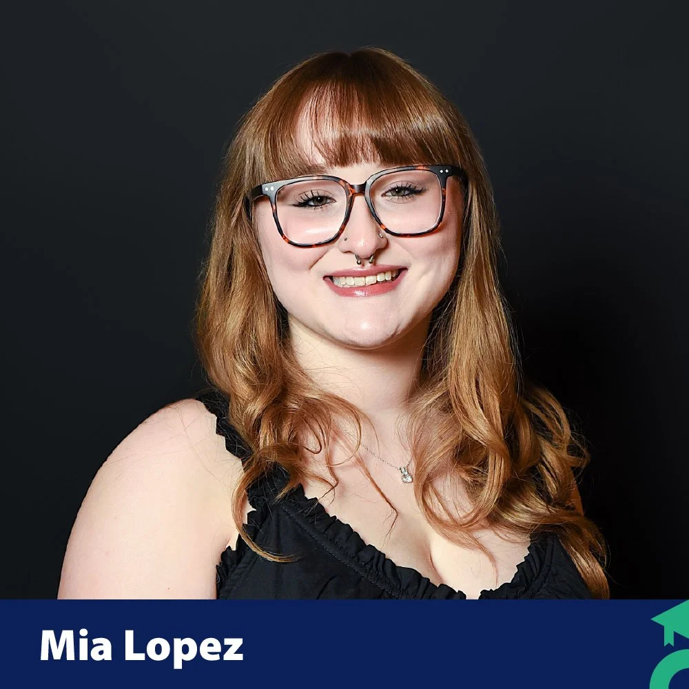 Mia is a freshman at Kean University, where she studies forensic science.