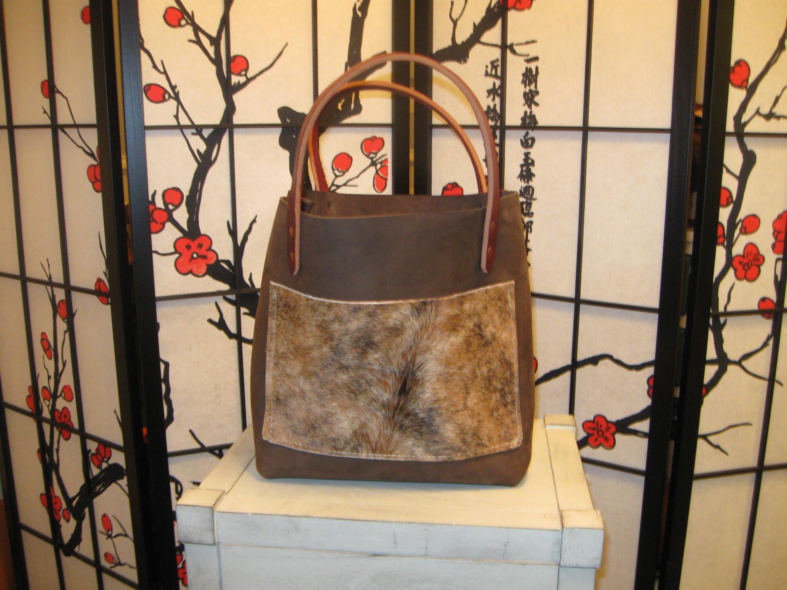 Leather Tote Bag